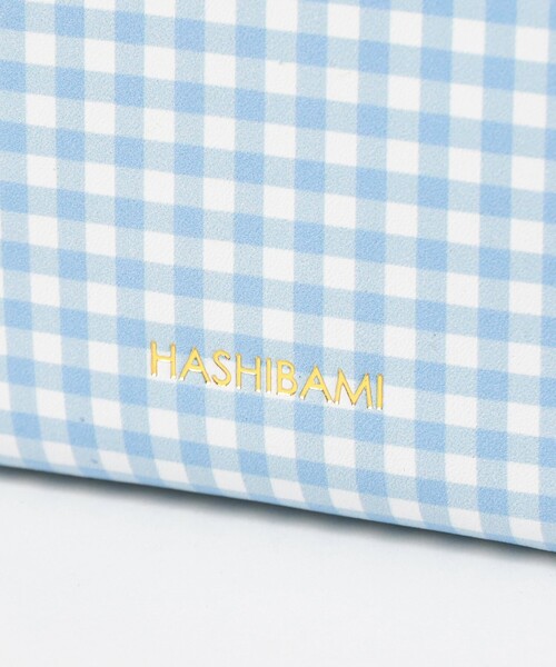 Ray BEAMS(レイビームス)の「【WEB限定】Hashibami / ギンガムチェック ウォレット(財布・レディース・ダークブラウン/サックスブルー・ONE SIZE)」の20枚目の写真