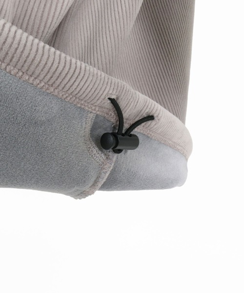 CAMBIO（カンビオ）の「mlt5749-Fleece Back Corduroy Look Jacquard Long Sleeve Pullover プルオーバー(A73026cmb)（Tシャツ/カットソー・メンズ・ベージュ/チャコール/ライトグレー/ブラック・L/M/S）」の12枚目の写真