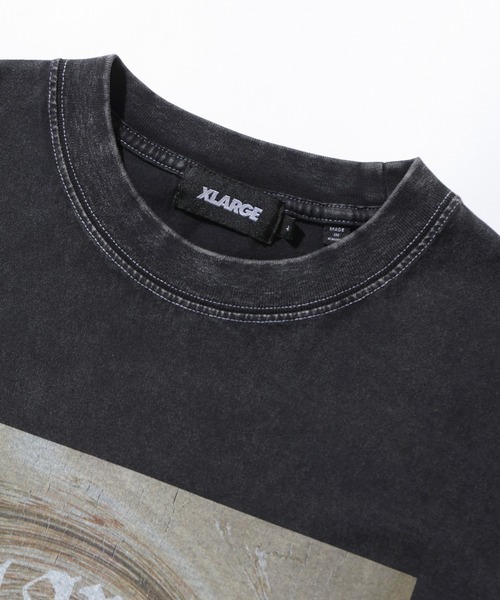 XLARGE(エクストララージ)の「SWIRL S/S TEE(Tシャツ/カットソー・メンズ・ブラック/オフホワイト/ネイビー・XL/L/M/S)」の10枚目の写真