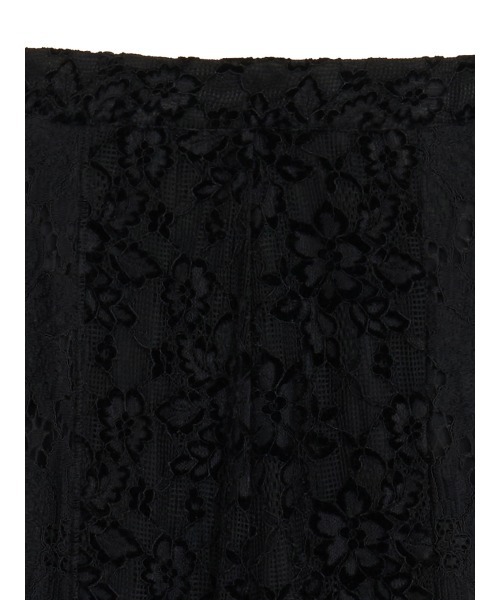 Ameri(アメリ)の「MEDI TEXTURE MIX LACE SEMI FLARE PANTS(その他パンツ・レディース・ブラック/アイボリー/カーキ・SMALL/MEDIUM)」の12枚目の写真