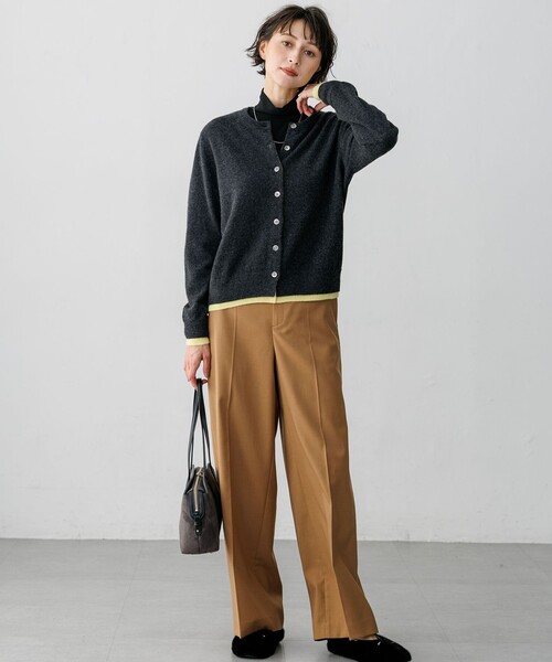 23区(ニジュウサンク)の「ショートファー バレエシューズ(パンプス・レディース・ブラック系/ダークブラウン系・23.5/22.5/24.5)」の8枚目の写真