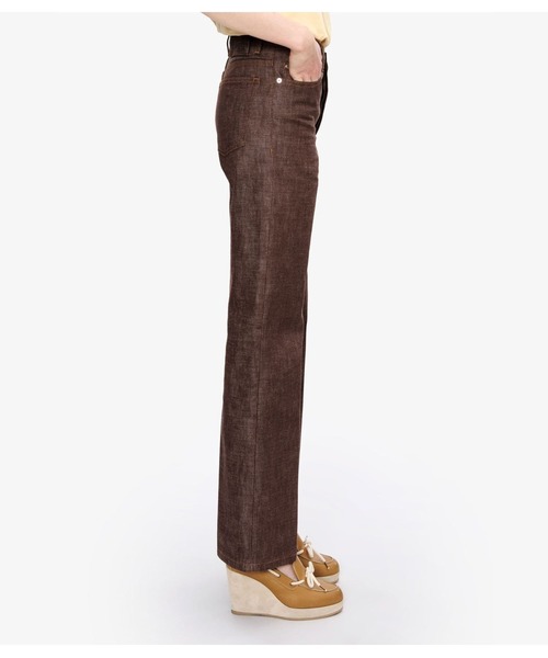 A.P.C.(アーペーセー)の「JEAN ARNO(デニムパンツ・レディース・ブラウン・25/26/27)」の3枚目の写真