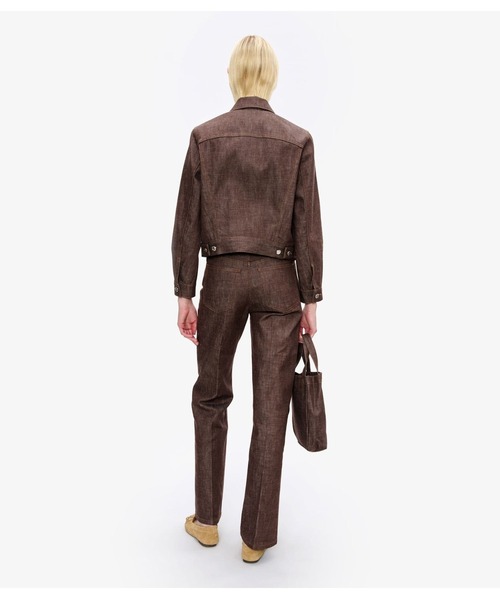 A.P.C.(アーペーセー)の「JEAN ARNO(デニムパンツ・レディース・ブラウン・25/26/27)」の5枚目の写真