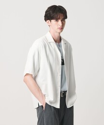BEAUTY&YOUTH UNITED ARROWS | ライト ツイードライク オープンカラー シャツ GRANDE TAPERD型(シャツ/ブラウス)