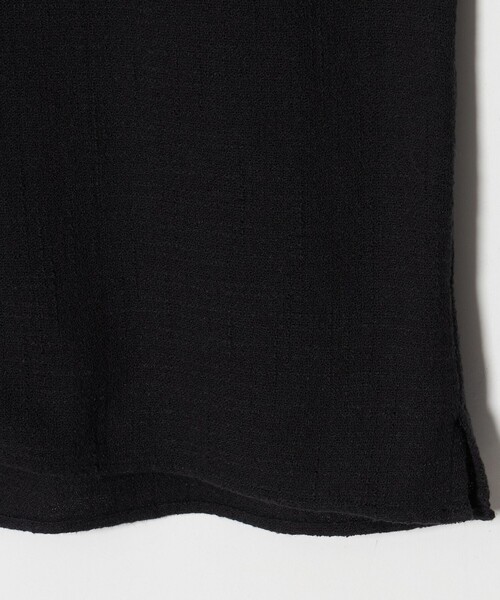 BEAUTY&YOUTH UNITED ARROWS(ビューティーアンドユースユナイテッドアローズ)の「ライト ツイードライク オープンカラー シャツ GRANDE TAPERD型(シャツ/ブラウス・メンズ・ブラック/ホワイト・XL/M/S/L)」の7枚目の写真