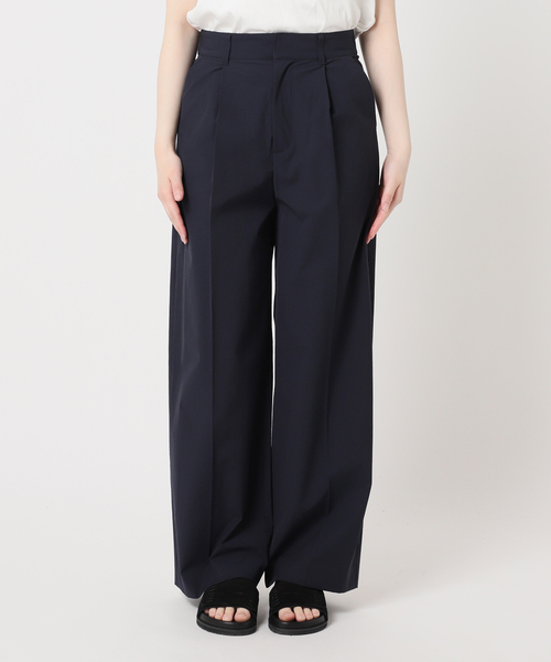 JOURNAL STANDARD(ジャーナルスタンダード)の「《追加4》【撥水/接触冷感/洗える/UV】リネンナイロンストレッチスラックス(スラックス・レディース・ネイビー/ライトグレー・36/38/34)」の20枚目の写真