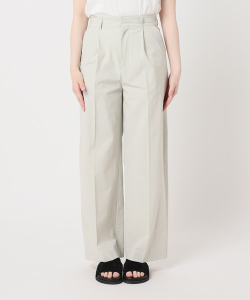 JOURNAL STANDARD(ジャーナルスタンダード)の「《追加4》【撥水/接触冷感/洗える/UV】リネンナイロンストレッチスラックス(スラックス・レディース・ネイビー/ライトグレー・36/38/34)」の22枚目の写真