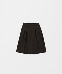 LAPIIS（ラピス）の「MISTO GABARDINE 4TUCK WIDE SHORT TROUSERS（スラックス）」