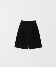 LAPIIS（ラピス）の「MISTO GABARDINE 4TUCK WIDE SHORT TROUSERS（Tシャツ/カットソー）」
