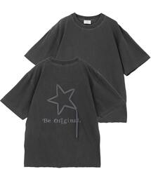 PIGMENT DYE SPINDLE STAR★ TEE