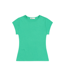 Cap Sleeve Mini Tee (Emerald)
