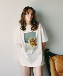 AEWEN MATOPH | <Kei Sakakura for AEWEN MATOPH>フォトTシャツ Tulip on body(Tシャツ/カットソー)