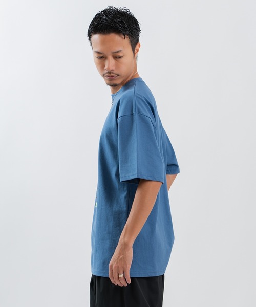 SIDEWAY STANCE（サイドウェイスタンス）の「【SIDEWAY STANCE】プリント  半袖Tシャツ（Tシャツ/カットソー・メンズ・ホワイト/ホワイト系/ライトグレー系/ブラック系/ブラック/ダークブルー/ブラック系1/ライトグレー系1/ホワイト系1・MEDIUM/SMALL/X-LARGE/LARGE）」の20枚目の写真