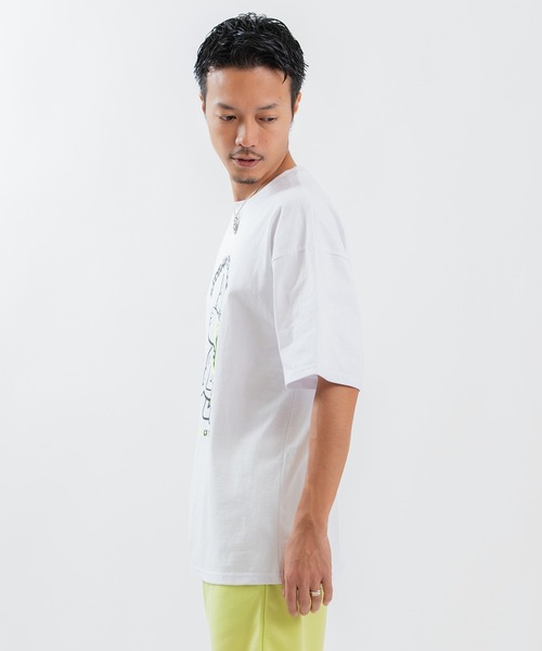 SIDEWAY STANCE（サイドウェイスタンス）の「【SIDEWAY STANCE】プリント  半袖Tシャツ（Tシャツ/カットソー・メンズ・ホワイト/ホワイト系/ライトグレー系/ブラック系/ブラック/ダークブルー/ブラック系1/ライトグレー系1/ホワイト系1・MEDIUM/SMALL/X-LARGE/LARGE）」の12枚目の写真