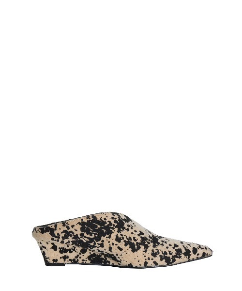 Ameri（アメリ）の「POINTED TOE WEDGE SOLE MULES（サンダル・レディース・ブラック/マルチ・LARGE/MEDIUM/SMALL）」の15枚目の写真