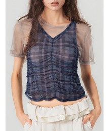 FILMY SHIRRING TOP