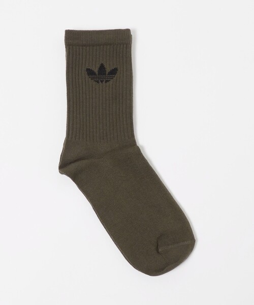 adidas Originals（アディダスオリジナルス）の「＜adidas Originals＞タイダイ クルーソックス/3P（ソックス/靴下・レディース・オリーブ・S）」の9枚目の写真