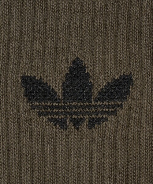 adidas Originals（アディダスオリジナルス）の「＜adidas Originals＞タイダイ クルーソックス/3P（ソックス/靴下・レディース・オリーブ・S）」の3枚目の写真