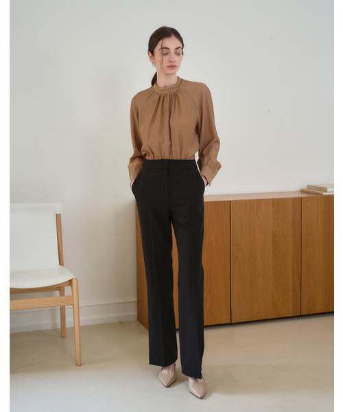 GIEMAR(ジエマル)の「セミブーツカットスラックス ブラック(スラックス・レディース・その他・SMALL/MEDIUM)」の5枚目の写真