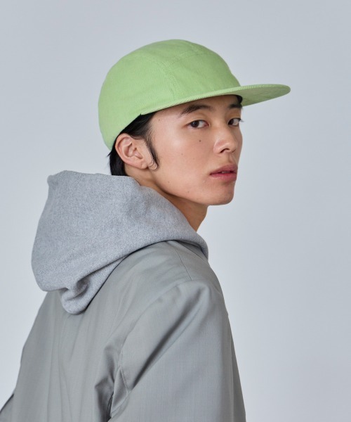 OVERRIDE(オーバーライド)の「OVERRIDE CORDUROY WIDE JET CAP / オーバーライド(キャップ・メンズ・ライトブラウン/ダークグレー/ブルー/ライトグリーン・FREE)」の16枚目の写真