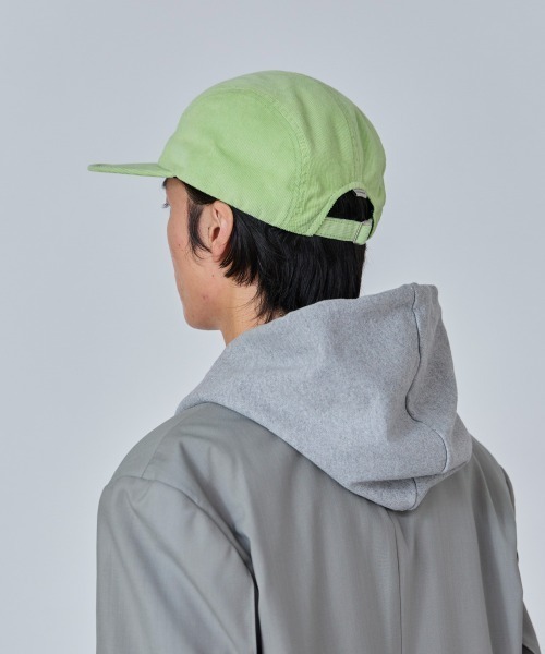 OVERRIDE(オーバーライド)の「OVERRIDE CORDUROY WIDE JET CAP / オーバーライド(キャップ・メンズ・ライトブラウン/ダークグレー/ブルー/ライトグリーン・FREE)」の17枚目の写真