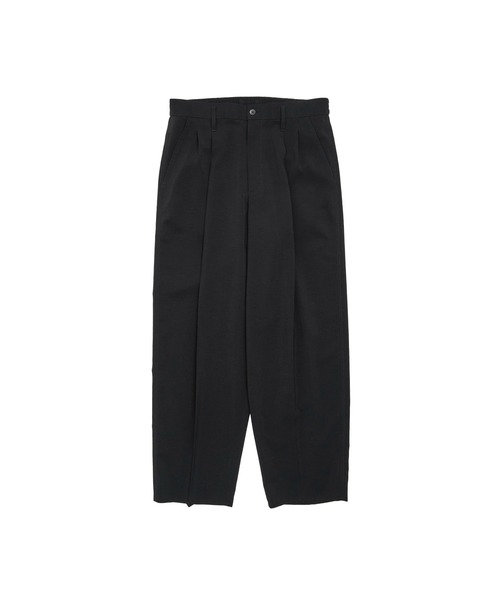 CITY TOKYO(シティトウキョウ)の「【CITY TOKYO/シティートーキョー】Cool-flex ワイドトラウザーズ(スラックス・メンズ・カーキ/ブラック・1/2/3)」の10枚目の写真