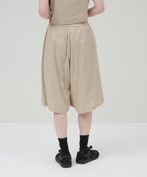 lit(リット)の「Linen Easy Half Pants(その他パンツ・レディース・ベージュ/モカ/ブラック・FREE)」の6枚目の写真