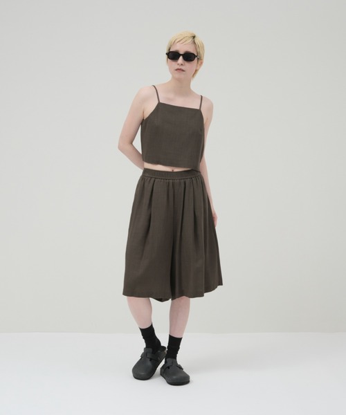 lit(リット)の「Linen Easy Half Pants(その他パンツ・レディース・ベージュ/モカ/ブラック・FREE)」の10枚目の写真