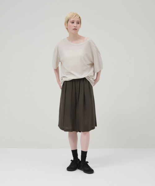 lit(リット)の「Linen Easy Half Pants(その他パンツ・レディース・ベージュ/モカ/ブラック・FREE)」の15枚目の写真