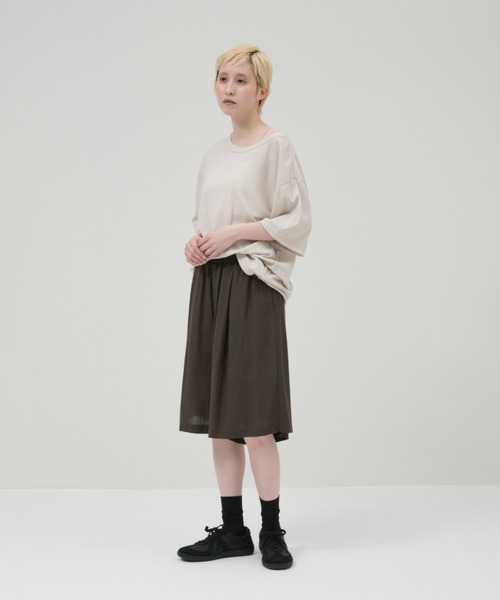lit(リット)の「Linen Easy Half Pants(その他パンツ・レディース・ベージュ/モカ/ブラック・FREE)」の14枚目の写真