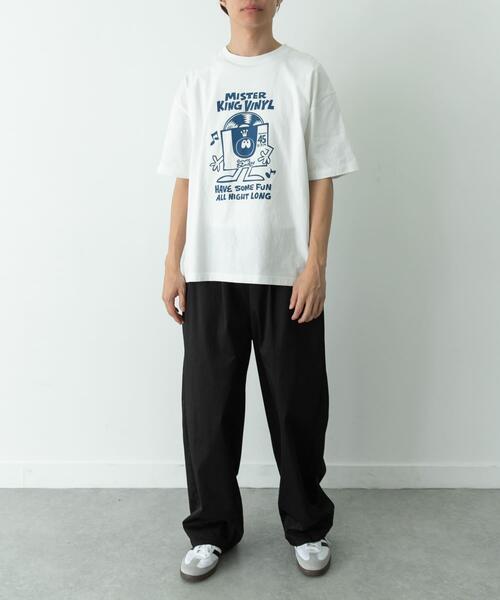URBAN RESEARCH Sonny Label(アーバンリサーチサニーレーベル)の「HIROCKSHOWコラボTシャツ MISTER(Tシャツ/カットソー・メンズ・ブラック/ホワイト/ブラウン系その他・MEDIUM/LARGE)」の7枚目の写真