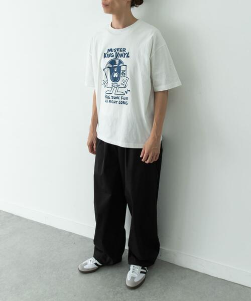 URBAN RESEARCH Sonny Label(アーバンリサーチサニーレーベル)の「HIROCKSHOWコラボTシャツ MISTER(Tシャツ/カットソー・メンズ・ブラック/ホワイト/ブラウン系その他・MEDIUM/LARGE)」の8枚目の写真