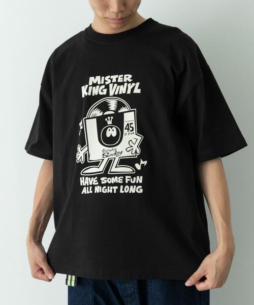 URBAN RESEARCH Sonny Label(アーバンリサーチサニーレーベル)の「HIROCKSHOWコラボTシャツ MISTER(Tシャツ/カットソー・メンズ・ブラック/ホワイト/ブラウン系その他・MEDIUM/LARGE)」の20枚目の写真