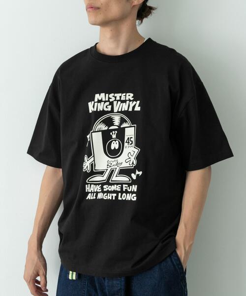 URBAN RESEARCH Sonny Label(アーバンリサーチサニーレーベル)の「HIROCKSHOWコラボTシャツ MISTER(Tシャツ/カットソー・メンズ・ブラック/ホワイト/ブラウン系その他・MEDIUM/LARGE)」の21枚目の写真