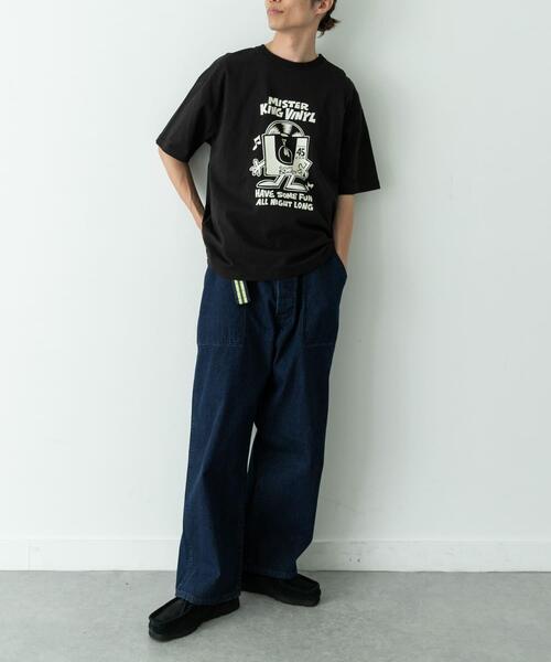 URBAN RESEARCH Sonny Label(アーバンリサーチサニーレーベル)の「HIROCKSHOWコラボTシャツ MISTER(Tシャツ/カットソー・メンズ・ブラック/ホワイト/ブラウン系その他・MEDIUM/LARGE)」の22枚目の写真