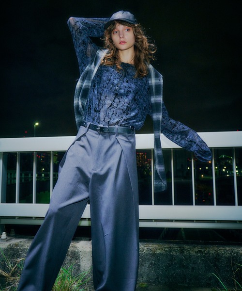 AIVER(アイバー)の「AIVER オーバータックスラックス(スラックス・メンズ・グレー/ブラック/ダークグレー・LARGE/MEDIUM/SMALL)」の6枚目の写真