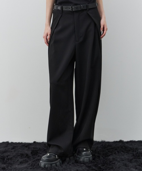 AIVER(アイバー)の「AIVER オーバータックスラックス(スラックス・メンズ・グレー/ブラック/ダークグレー・LARGE/MEDIUM/SMALL)」の14枚目の写真