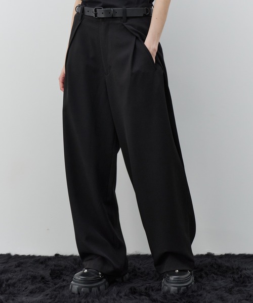 AIVER(アイバー)の「AIVER オーバータックスラックス(スラックス・メンズ・グレー/ブラック/ダークグレー・LARGE/MEDIUM/SMALL)」の16枚目の写真