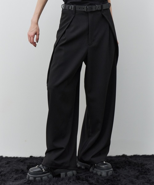 AIVER(アイバー)の「AIVER オーバータックスラックス(スラックス・メンズ・グレー/ブラック/ダークグレー・LARGE/MEDIUM/SMALL)」の17枚目の写真