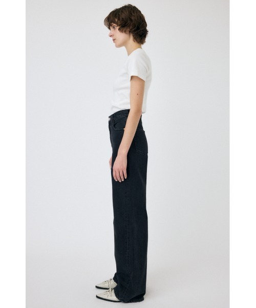 MOUSSY(マウジー)の「HIGH WAIST BLACK STRAIGHT(デニムパンツ・レディース・ブラック・26inch/25inch/24inch/23inch)」の5枚目の写真