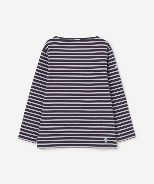 ORCIVAL(オーシバル)の「ORCIVAL | コットンロード ボートネック フレンチバスクTシャツ MEN(Tシャツ/カットソー・メンズ・ホワイト系その他5/パープル/ブラック系その他/ダークブラウン/ブルー系その他5/レッド系その他/グレー系その他2/グレー系その他/パープル系その他/グレー系その他3/ブラウン系その他/ブラック/アイボリー・4/5/3/6)」の12枚目の写真