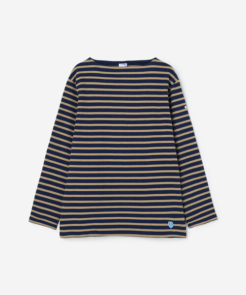 ORCIVAL(オーシバル)の「ORCIVAL | コットンロード ボートネック フレンチバスクTシャツ MEN(Tシャツ/カットソー・メンズ・ホワイト系その他5/パープル/ブラック系その他/ダークブラウン/ブルー系その他5/レッド系その他/グレー系その他2/グレー系その他/パープル系その他/グレー系その他3/ブラウン系その他/ブラック/アイボリー・4/5/3/6)」の10枚目の写真