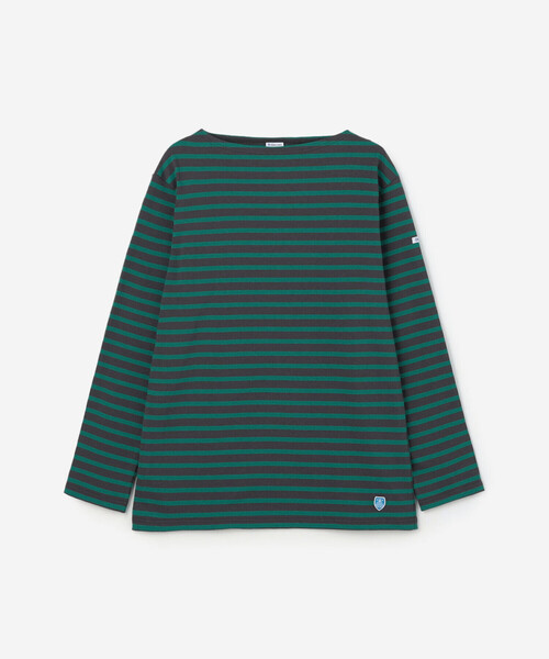 ORCIVAL(オーシバル)の「ORCIVAL | コットンロード ボートネック フレンチバスクTシャツ MEN(Tシャツ/カットソー・メンズ・ホワイト系その他5/パープル/ブラック系その他/ダークブラウン/ブルー系その他5/レッド系その他/グレー系その他2/グレー系その他/パープル系その他/グレー系その他3/ブラウン系その他/ブラック/アイボリー/ブルー系その他6・4/5/3/6)」の11枚目の写真