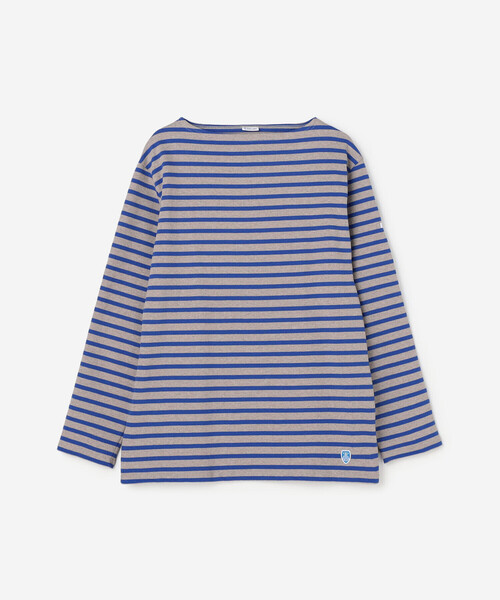 ORCIVAL(オーシバル)の「ORCIVAL | コットンロード ボートネック フレンチバスクTシャツ MEN(Tシャツ/カットソー・メンズ・ホワイト系その他5/パープル/ブラック系その他/ダークブラウン/ブルー系その他5/レッド系その他/グレー系その他2/グレー系その他/パープル系その他/グレー系その他3/ブラウン系その他/ブラック/アイボリー・4/5/3/6)」の14枚目の写真