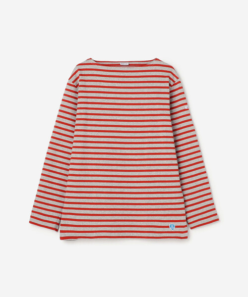 ORCIVAL(オーシバル)の「ORCIVAL | コットンロード ボートネック フレンチバスクTシャツ MEN(Tシャツ/カットソー・メンズ・ホワイト系その他5/パープル/ブラック系その他/ダークブラウン/ブルー系その他5/レッド系その他/グレー系その他2/グレー系その他/パープル系その他/グレー系その他3/ブラウン系その他/ブラック/アイボリー・4/5/3/6)」の16枚目の写真