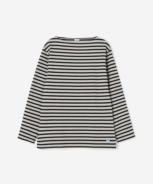 ORCIVAL(オーシバル)の「ORCIVAL | コットンロード ボートネック フレンチバスクTシャツ MEN(Tシャツ/カットソー・メンズ・ホワイト系その他5/パープル/ブラック系その他/ダークブラウン/ブルー系その他5/レッド系その他/グレー系その他2/グレー系その他/パープル系その他/グレー系その他3/ブラウン系その他/ブラック/アイボリー・4/5/3/6)」の17枚目の写真
