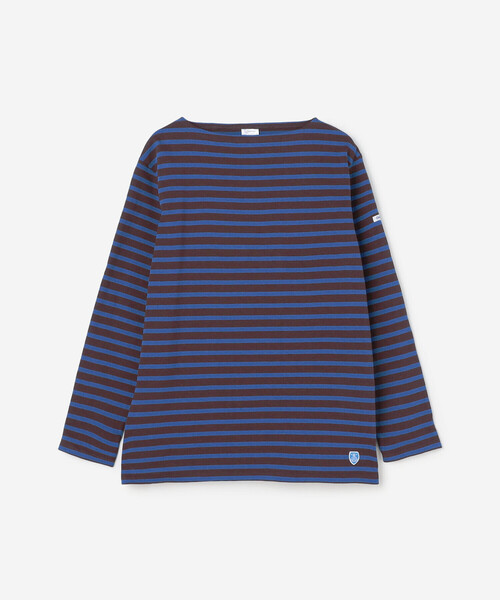 ORCIVAL(オーシバル)の「ORCIVAL | コットンロード ボートネック フレンチバスクTシャツ MEN(Tシャツ/カットソー・メンズ・ホワイト系その他5/パープル/ブラック系その他/ダークブラウン/ブルー系その他5/レッド系その他/グレー系その他2/グレー系その他/パープル系その他/グレー系その他3/ブラウン系その他/ブラック/アイボリー・4/5/3/6)」の18枚目の写真