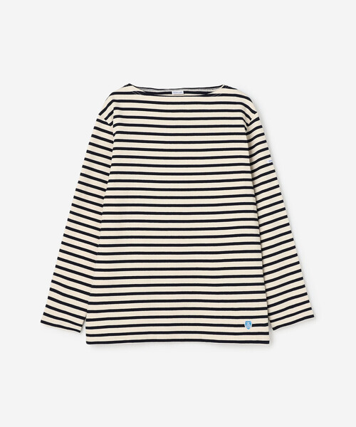 ORCIVAL(オーシバル)の「ORCIVAL | コットンロード ボートネック フレンチバスクTシャツ MEN(Tシャツ/カットソー・メンズ・ホワイト系その他5/パープル/ブラック系その他/ダークブラウン/ブルー系その他5/レッド系その他/グレー系その他2/グレー系その他/パープル系その他/グレー系その他3/ブラウン系その他/ブラック/アイボリー・4/5/3/6)」の21枚目の写真