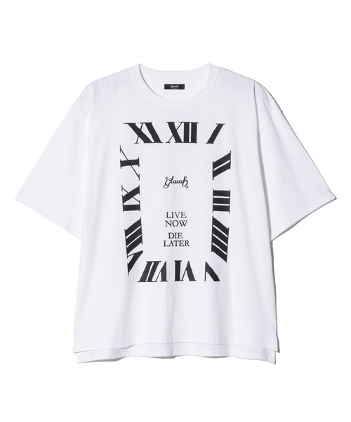glamb(グラム)の「Timepiece T-Shirt / タイムピースTシャツ(Tシャツ/カットソー・メンズ・ホワイト/ブラック・S/L/M)」の3枚目の写真