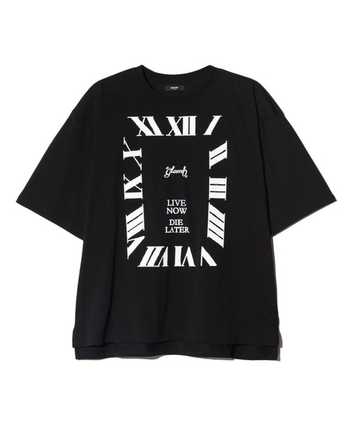 glamb(グラム)の「Timepiece T-Shirt / タイムピースTシャツ(Tシャツ/カットソー・メンズ・ホワイト/ブラック・S/L/M)」の4枚目の写真